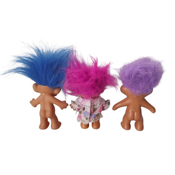 9 Vintage Troll Dolls Dragon Baby Collection Troll 1990's - Picture 8 of 11